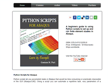 Tablet Screenshot of abaquspython.com